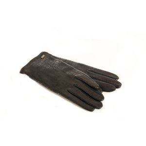Tommy Hilfiger dámské kožené rukavice se vzorem - M-L (017)